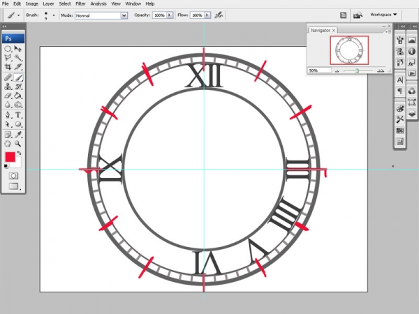 Creation of Human clock: Step 1